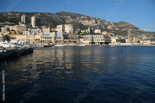 Fototapeta Naklejka Na Ścianę i Meble -  Monaco depuis le port