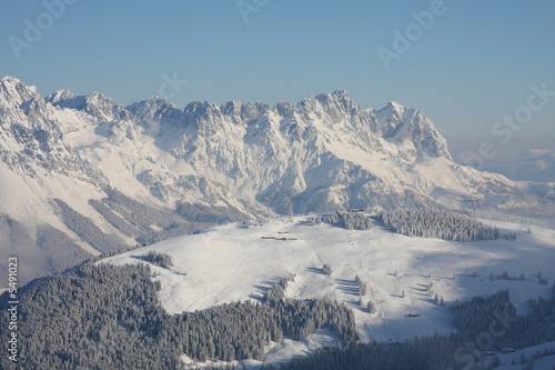 Wallpaper Mural Berge im Winter - Alpenpanorama Torontodigital.ca