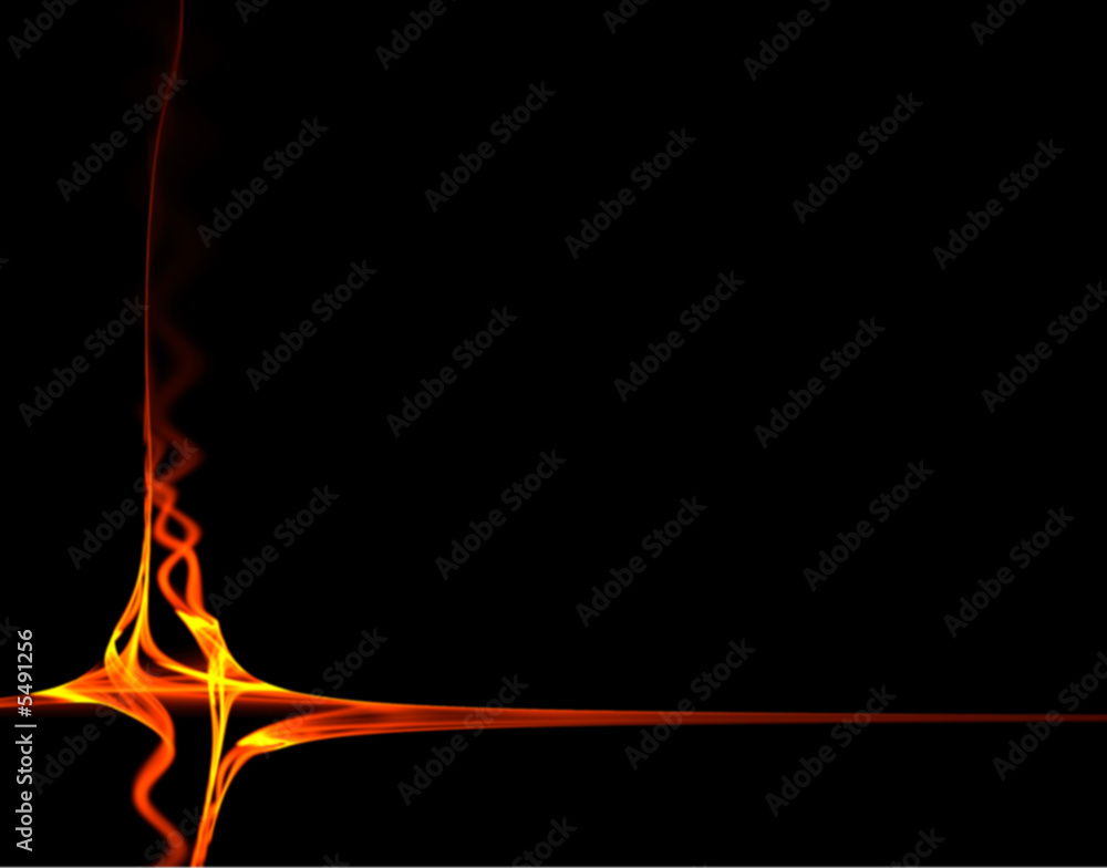 Obraz premium Fractal corner