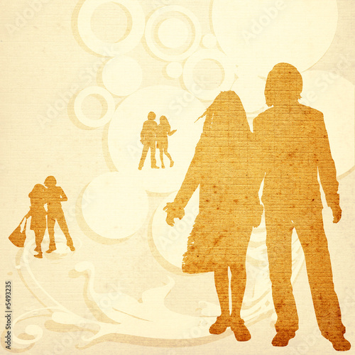 couples silhouettes