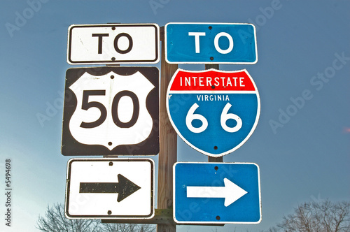I-66 Sign