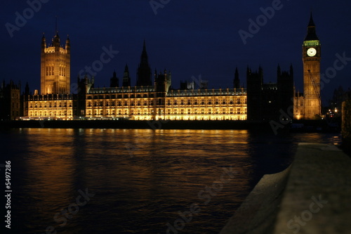 Houses of Parliament at night