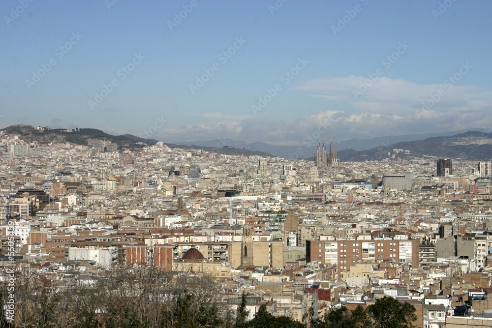 Barcelona view III
