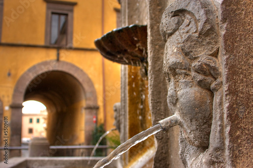 Quadro su tela fontana