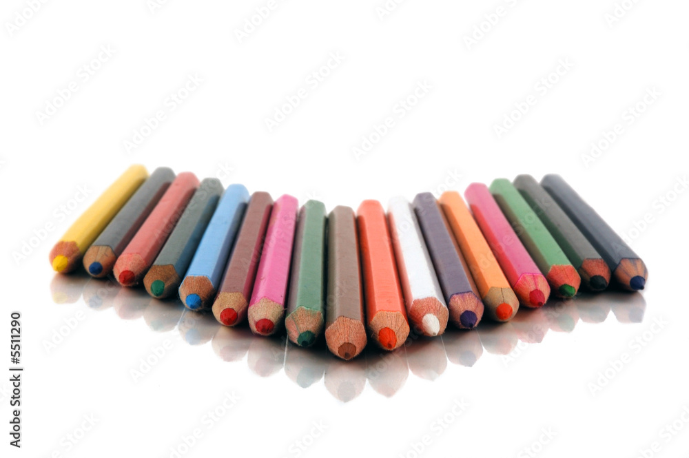 crayons isolated on white background2 crayons isolated on white background2
