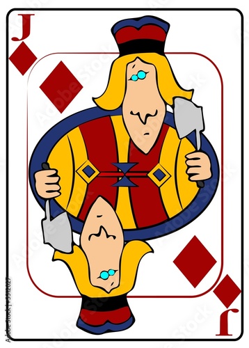 Slika na platnu Jack Of Diamonds