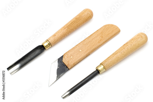 object on white - tool - tool for wood engraving