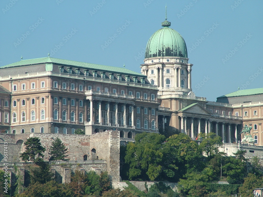 Obraz premium Castle in Budapest in Hungary
