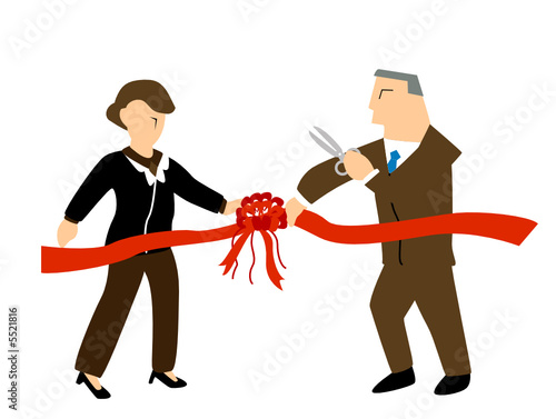 Business Concepts: Ribbon Cutting