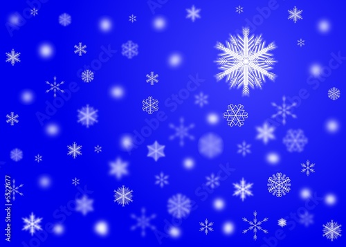 snow flakes background