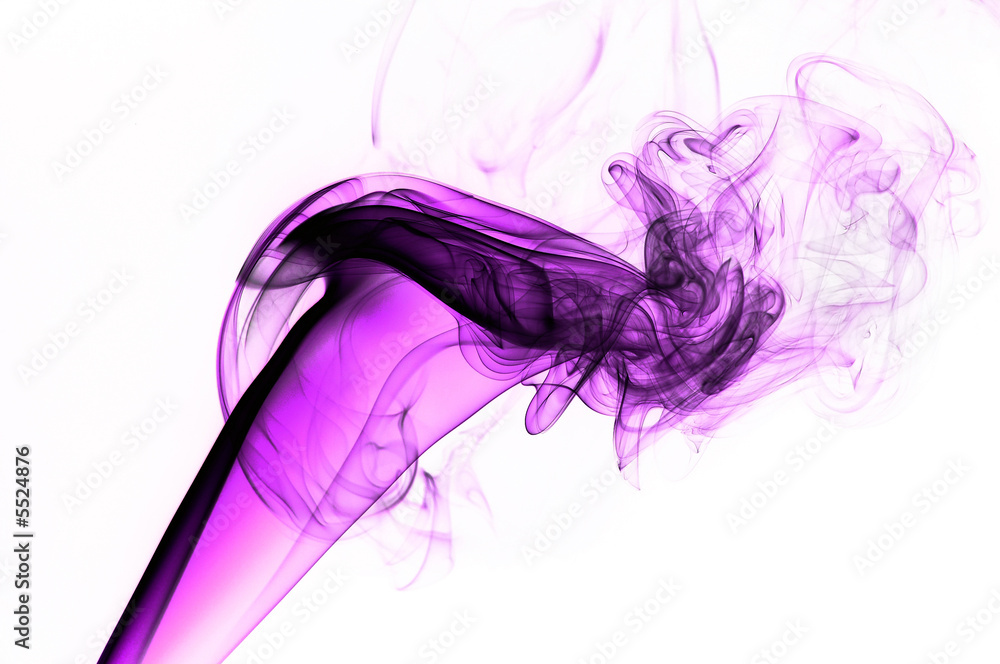 Abstract pink smoke