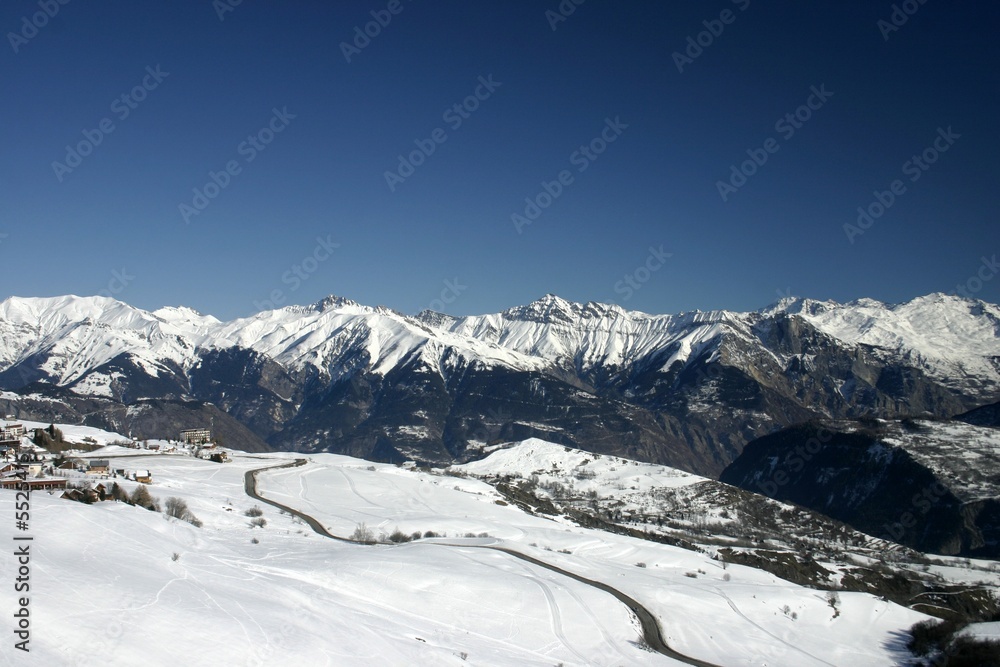 French Alps landscape