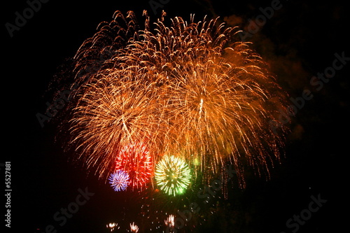 Fireworks in Japan photo