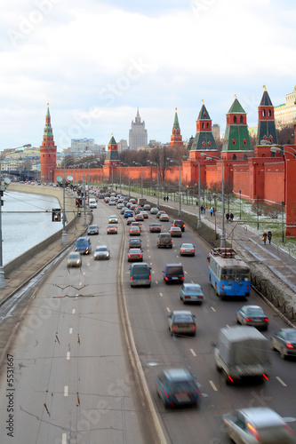 View of the Moscow Kremlin 