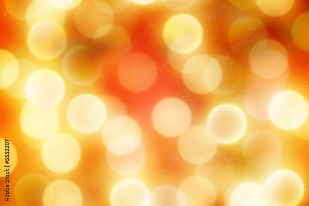 Blurred golden christmas lights Blurred golden christmas lights