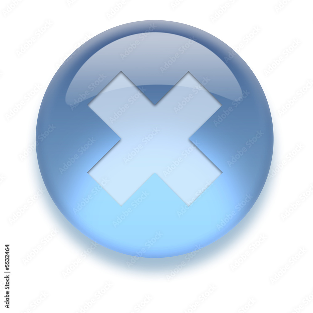 Obraz premium Aqua Icon