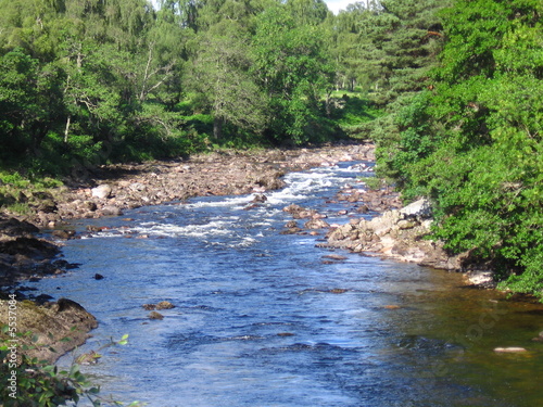 La riviere Dee en Ecosse