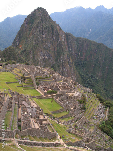 View over Machu Picchu, Peru