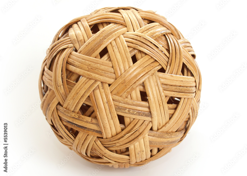 Obraz premium Woven bamboo ball