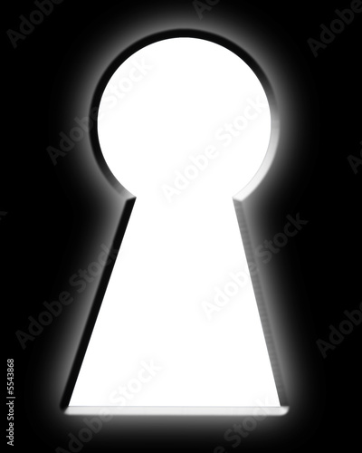 Empty keyhole photo