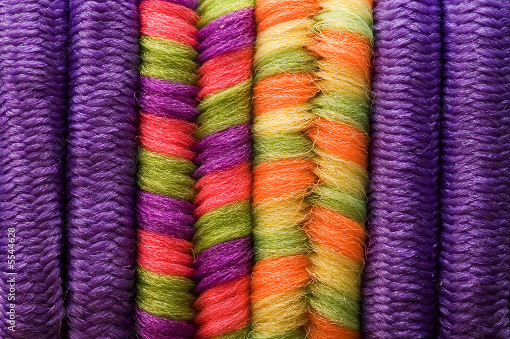 Colored elastics Colored elastics