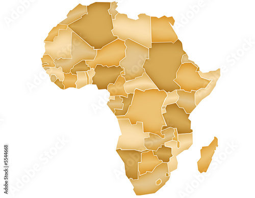 Carte Afrique