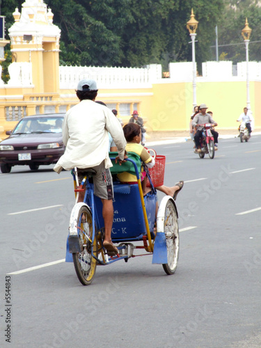 Cyclo a Phnom Penh