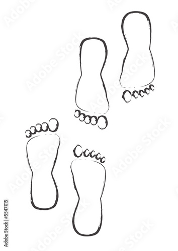 Incrocio di piedi