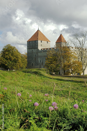 Fortress in Kuressaare on island Saaremaa. Estonia.