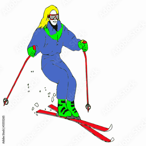 Skieur