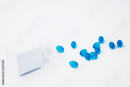 pills blue photo