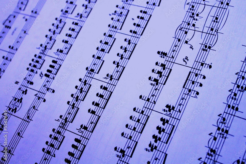 Obraz premium blues music