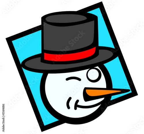 snowman face
