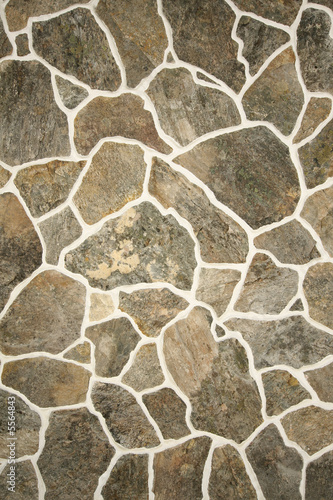 Old fashioned stone wall pattern - lit with studio strobes