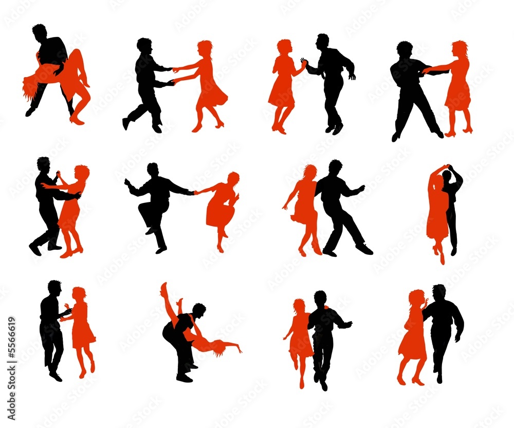 lets dance - silhouetten lets dance - silhouetten