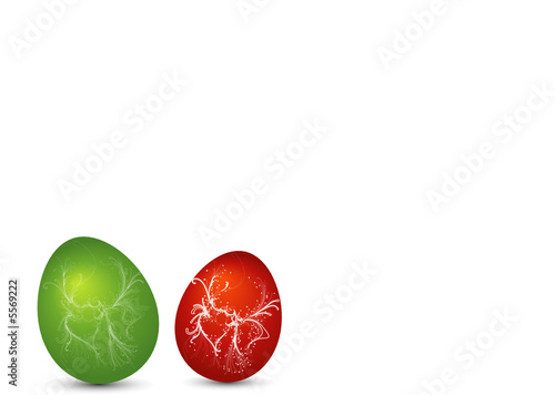 deux oeufs de pâques