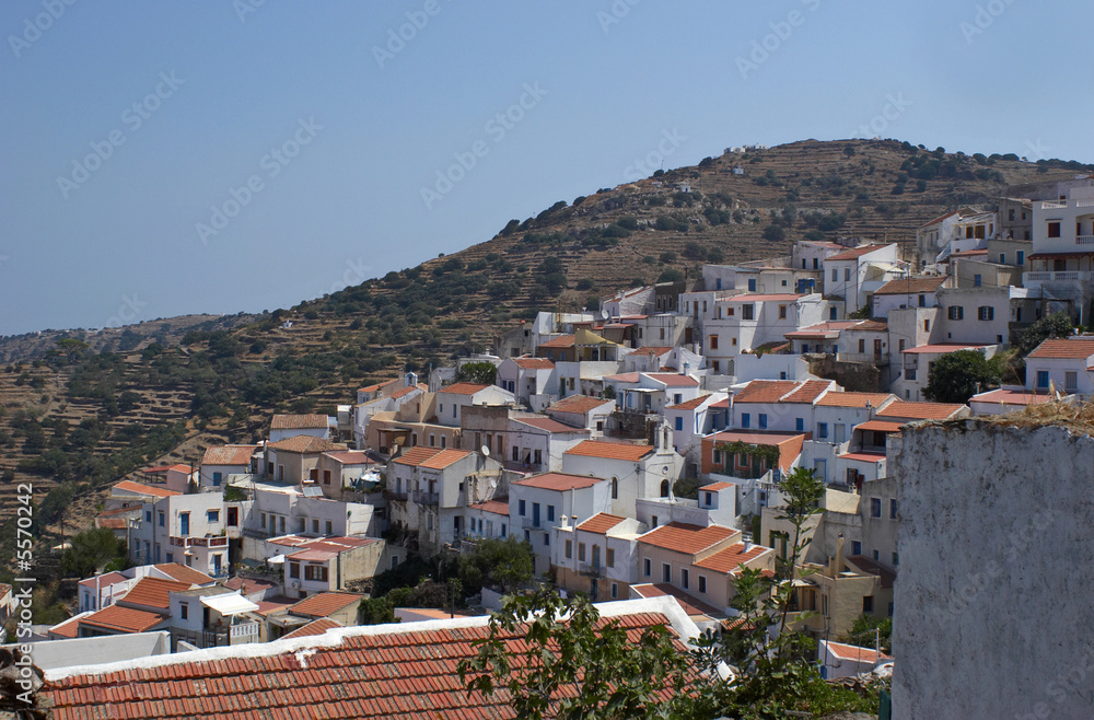 Obraz premium Ioulis Street Scene