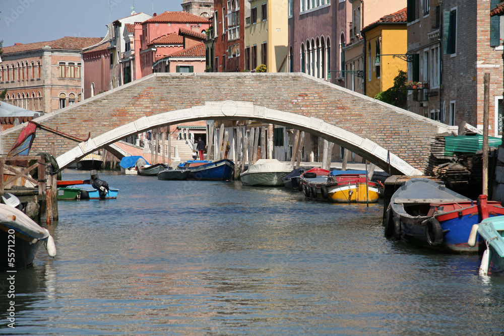 Pont et canal de Venise
