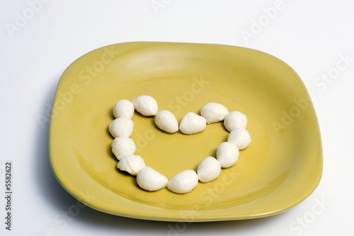 I Love mozzarella cheese