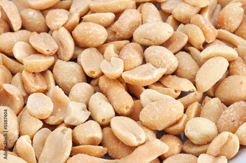 salty peanut for a beer taste background salty peanut for a beer taste background