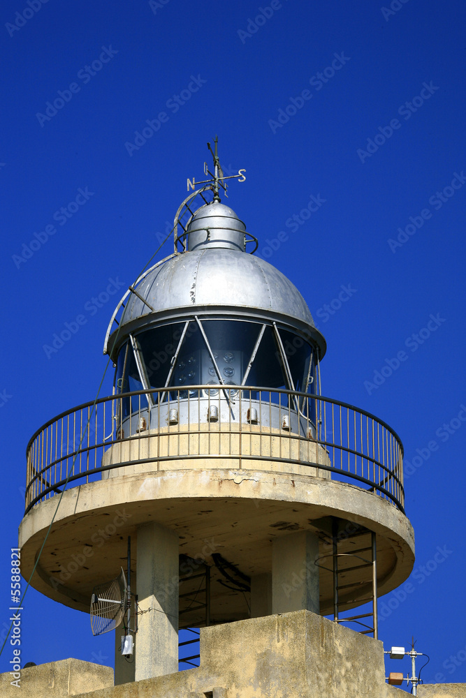 top of a lighthouse