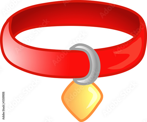 Illustration of a collar icon