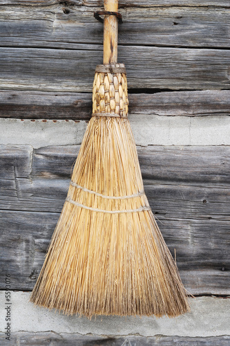 Wallpaper Mural Detail of a hand-made brrom Torontodigital.ca