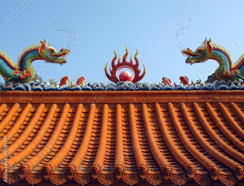 Chinese Temple Roof