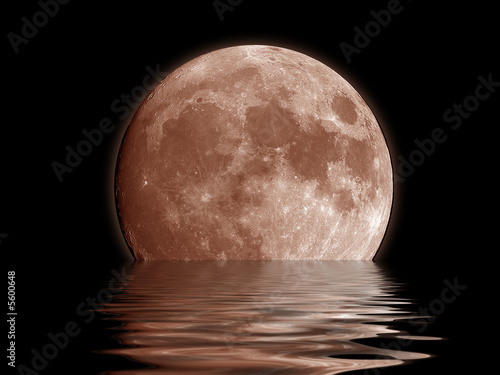 Rising moon