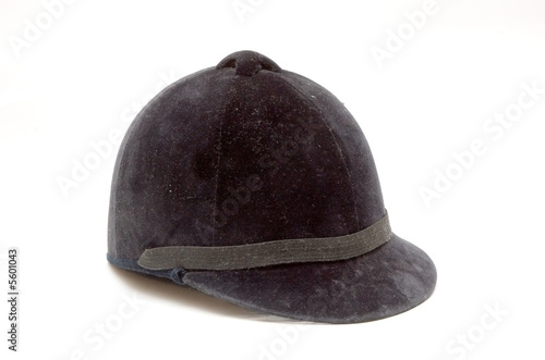 Jockey black helmet