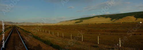 Eisenbahn Mongolei photo