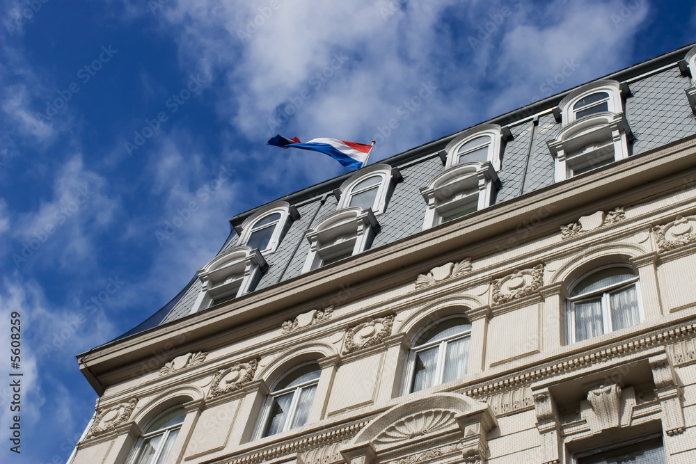 Obraz premium A building from Amsterdam, Netherlands