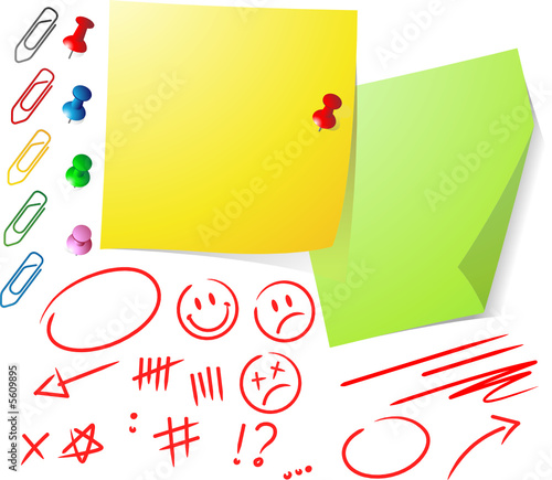 Notes autocollantes