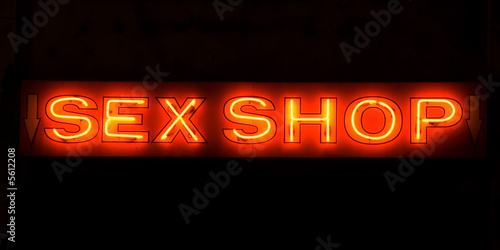 Sex Shop Neon Sign